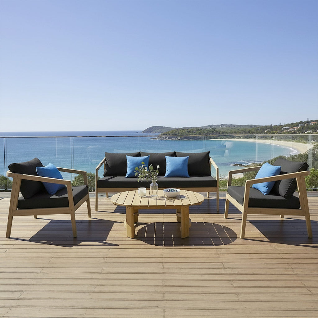 Sinfonia 4 Seater Hardwood Acacia Outdoor Sofa Set