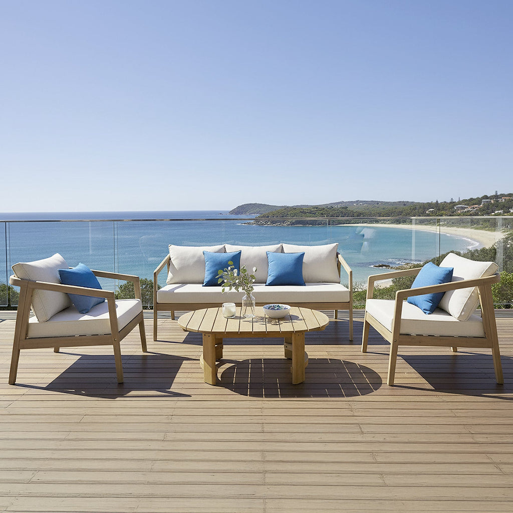 Sinfonia 4 Seater Hardwood Acacia Outdoor Sofa Set