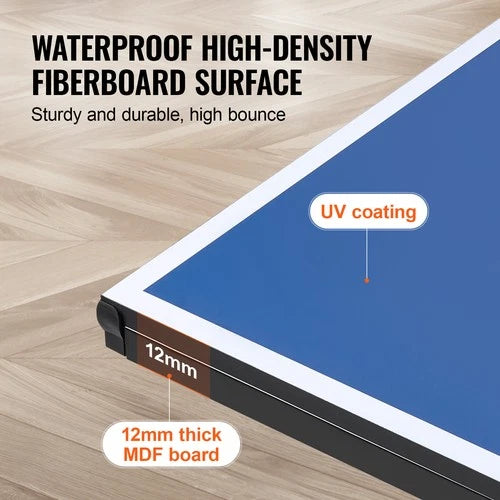 Fave Foldable Ping Pong/Table Tennis Game with Clamp Net