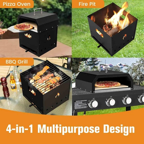 Manga 4-In-1 Multipurpose Outdoor Pizza Oven