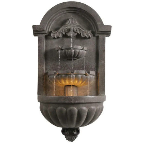 Villefranche Wall Fountain - Mediterranean Glow