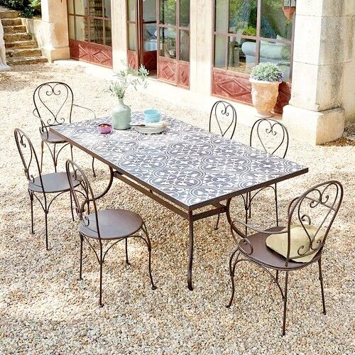 Menton French Bistro Armchair. Antique Copper Brown