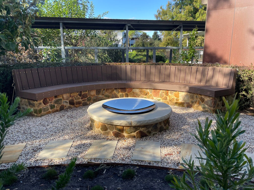 Chatelet Cauldron-Style Firepit 120cm – Stainless Steel