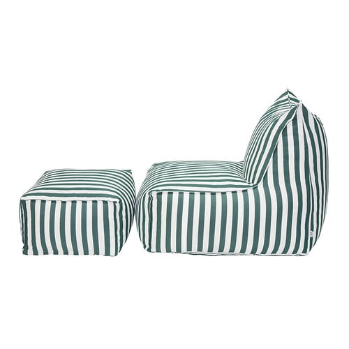 Farfalla 2 Piece Outdoor Lounge Chair & Ottoman Set