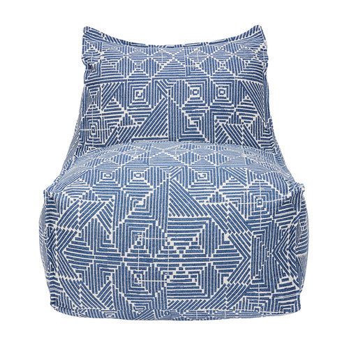 Larissa 2 pc Outdoor Lounge Chair & Ottoman Set