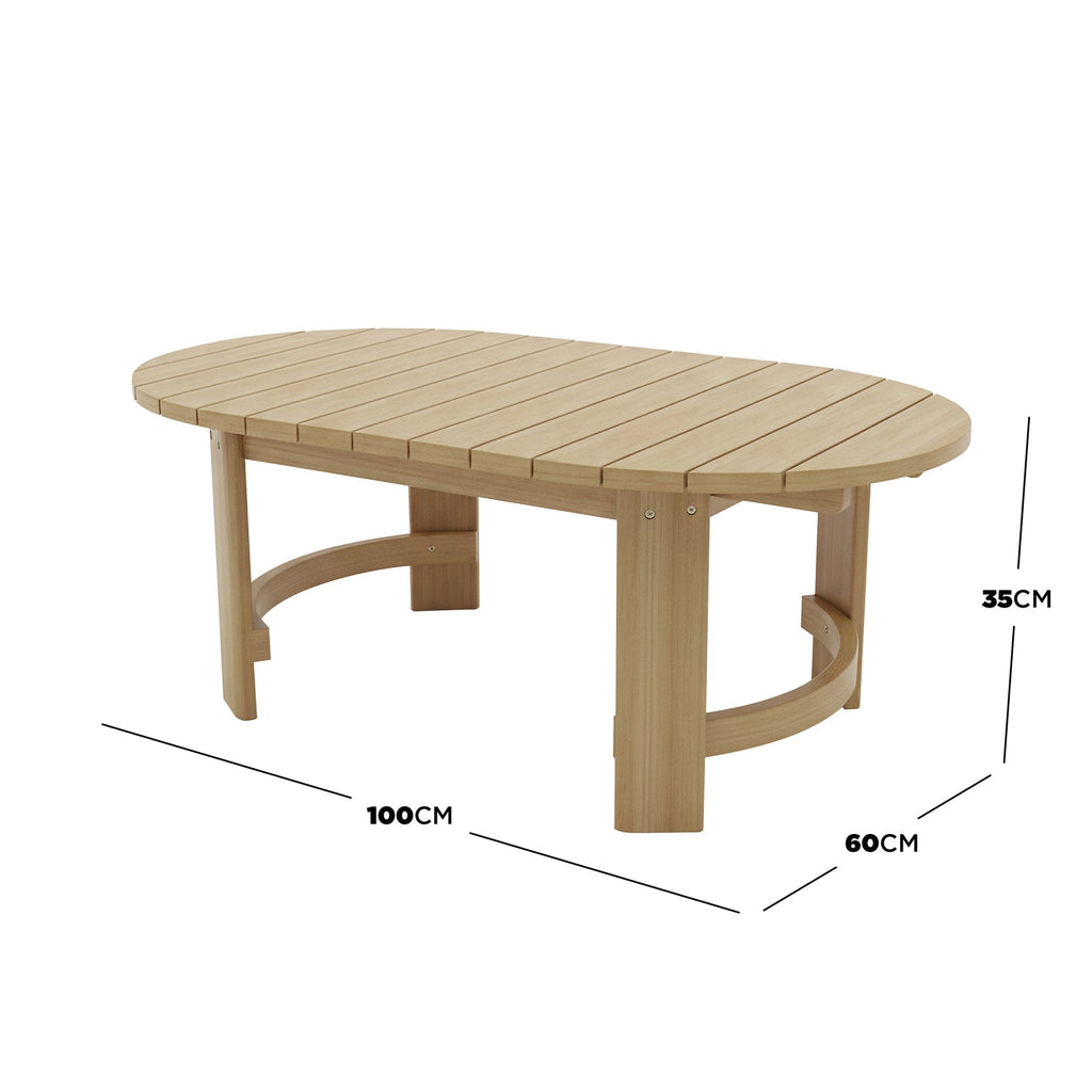 Sinfonia 4 Seater Hardwood Acacia Outdoor Sofa Set