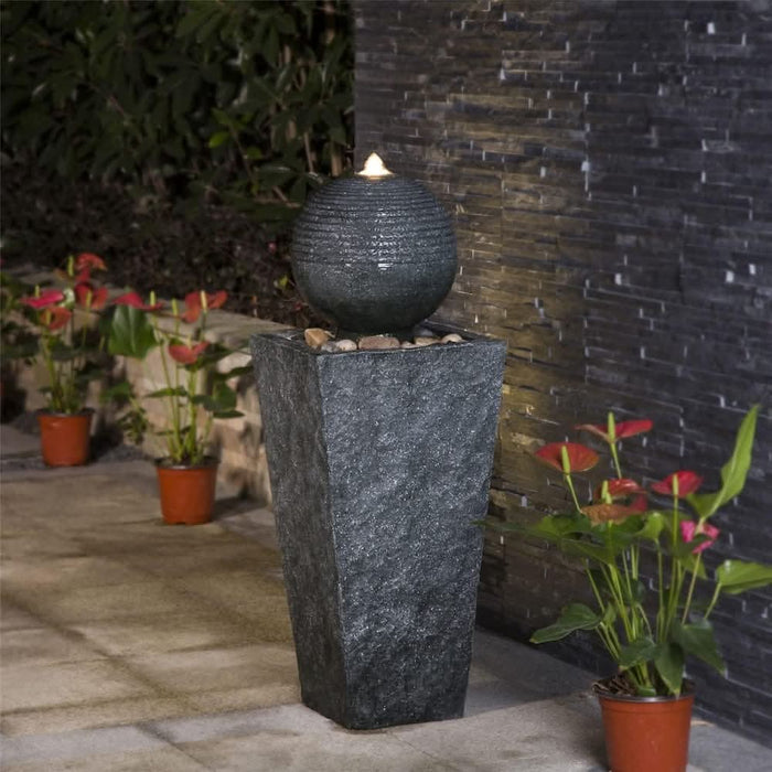 Imperia Bubbling Water Fountain. 81cm