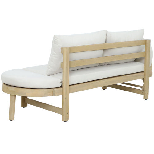 Vivendi Acacia Wood Outdoor Daybed/Lounge