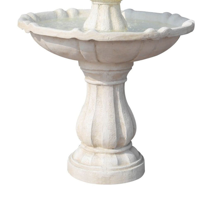 Mirandola 3-Tier Solar Water Fountain - 90cm