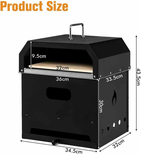 Manga 4-In-1 Multipurpose Outdoor Pizza Oven