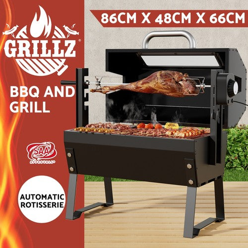 Colorado BBQ Grill 2-In-1 Offset Charcoal Smoker