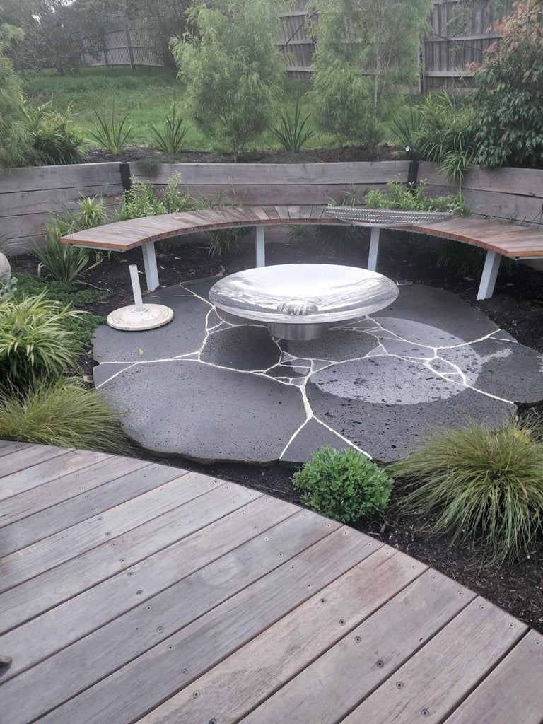 Chatelet Cauldron-Style Firepit 120cm – Stainless Steel