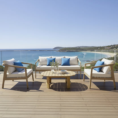 Sinfonia 4 Seater Hardwood Acacia Outdoor Sofa Set