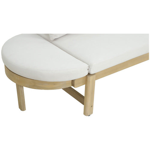 Vivendi Acacia Wood Outdoor Daybed/Lounge