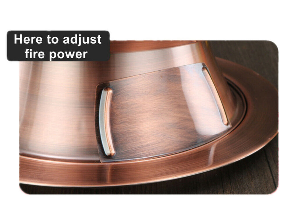 Traditionall Red Copper Beijing Style Large Charcoal Hot Pot. 34cms