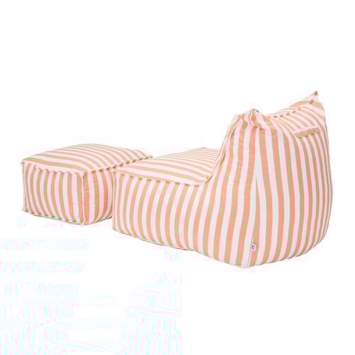 Farfalla 2 Piece Outdoor Lounge Chair & Ottoman Set