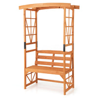 Roma Garden Bench/Arbour with Bench