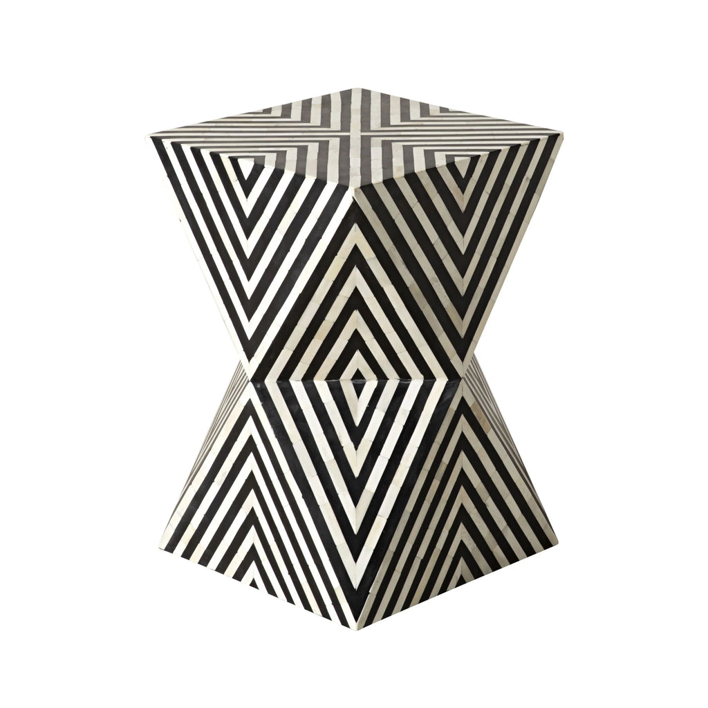 Rajasthani Bone Inlay Side Table