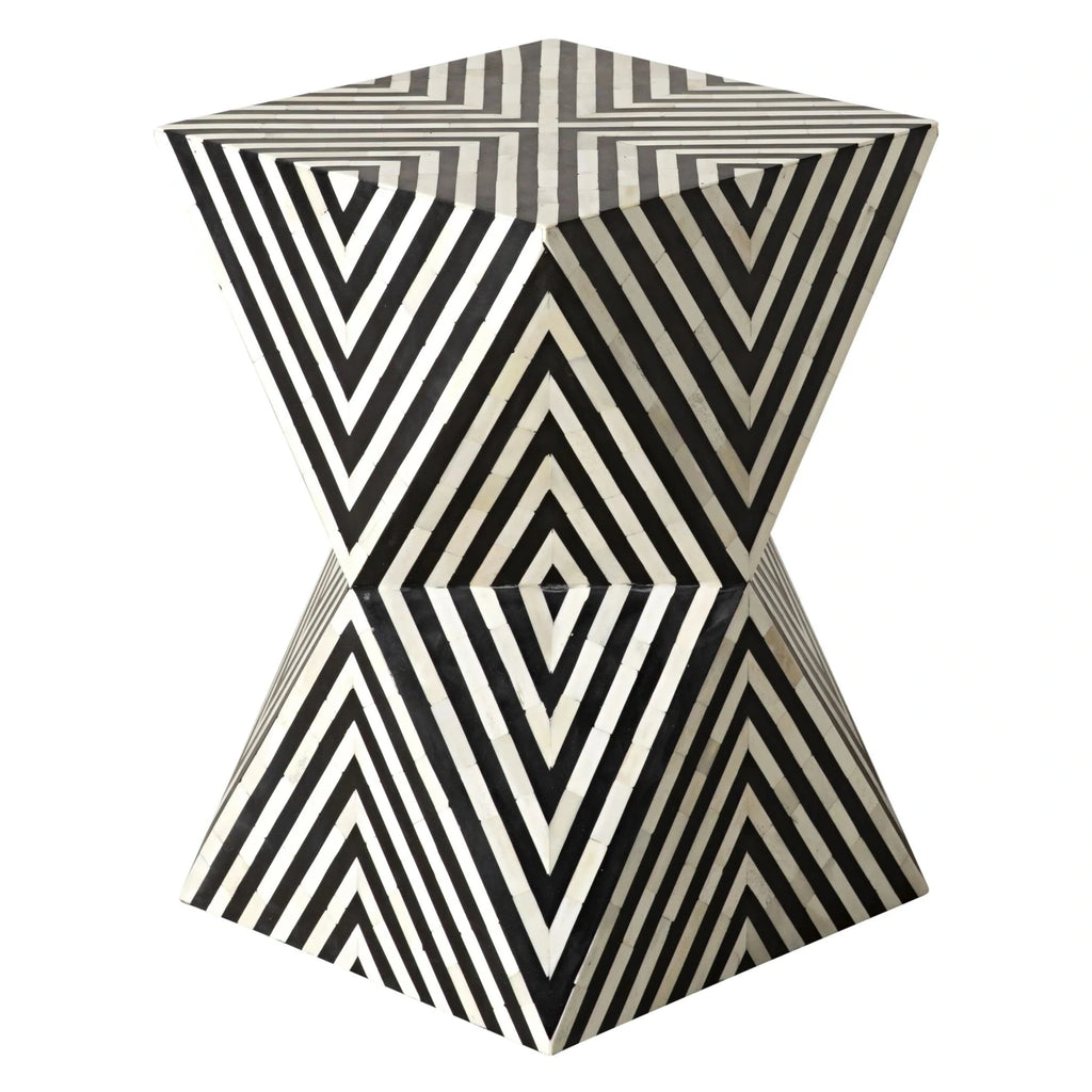 Rajasthani Bone Inlay Side Table