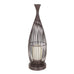 Salaman Garden Lantern in Antique Brown