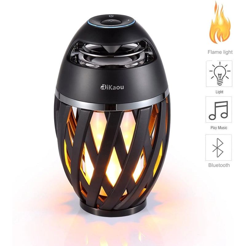 Prisma LED Flame Table Lamp w/Bluetooth Speakers