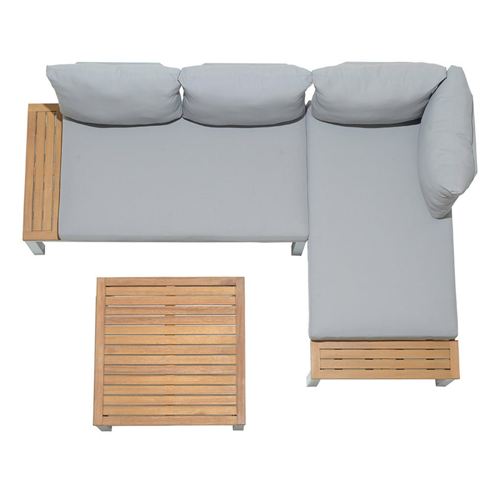 Charisse 4 Seater Outdoor Modular Lounge Set