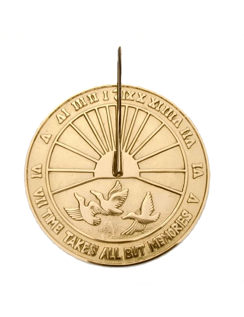 Loloo Polished Brass Sundial