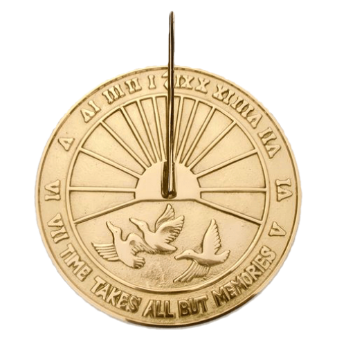 Loloo Polished Brass Sundial