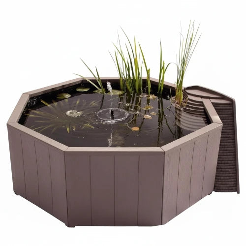 Gaia Nature Pool Kit, Raised Pond for Garden or Patio