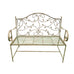Trieux Garden Bench - Antique Green