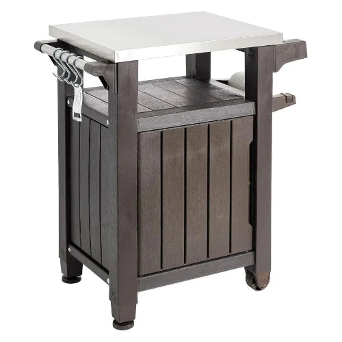 Rialto Outdoor BBQ Prep Bench & Storage Unit