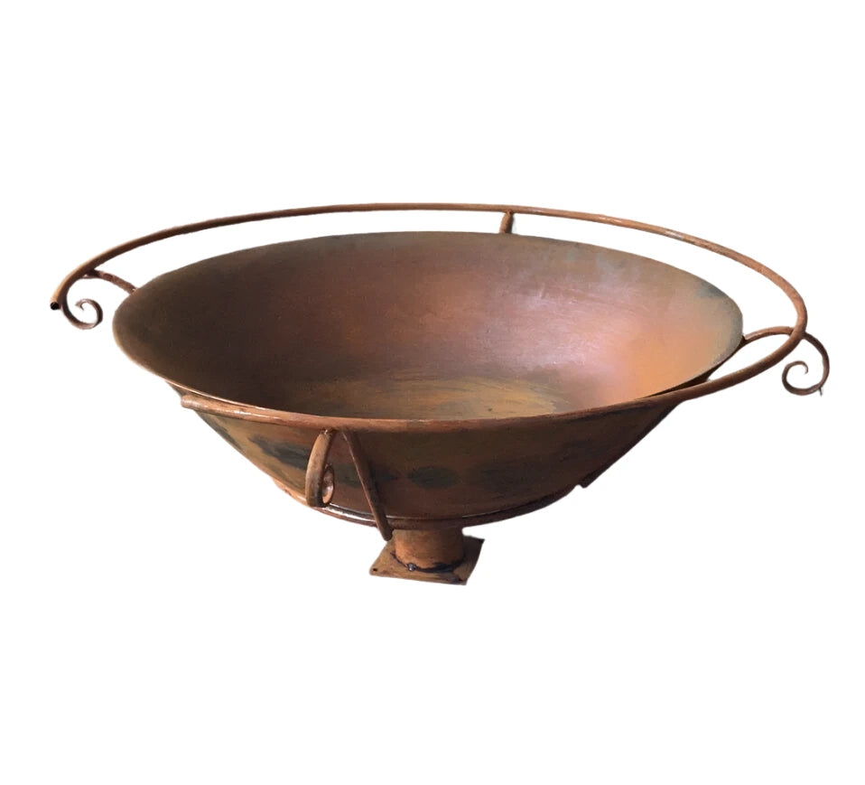 Sinta Very Large Brazier/Firepit Planter. 90cmD