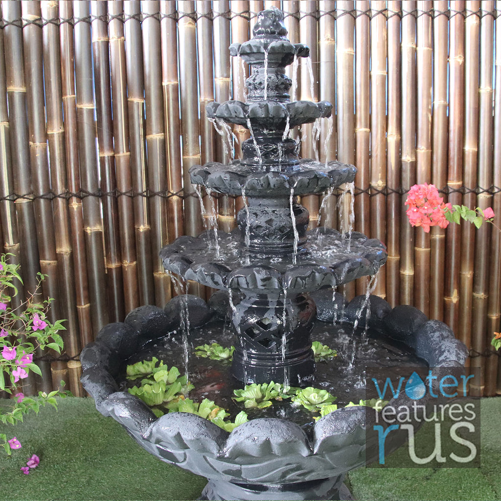 Lourdes Classic Tiered Fountain – Self Contained. 5 Colours