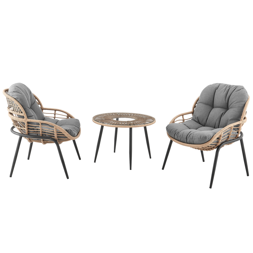 Tapachula 3pc Bistro/Lounge Set