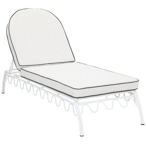 Bellatrix steel sun lounge outdoor furniture