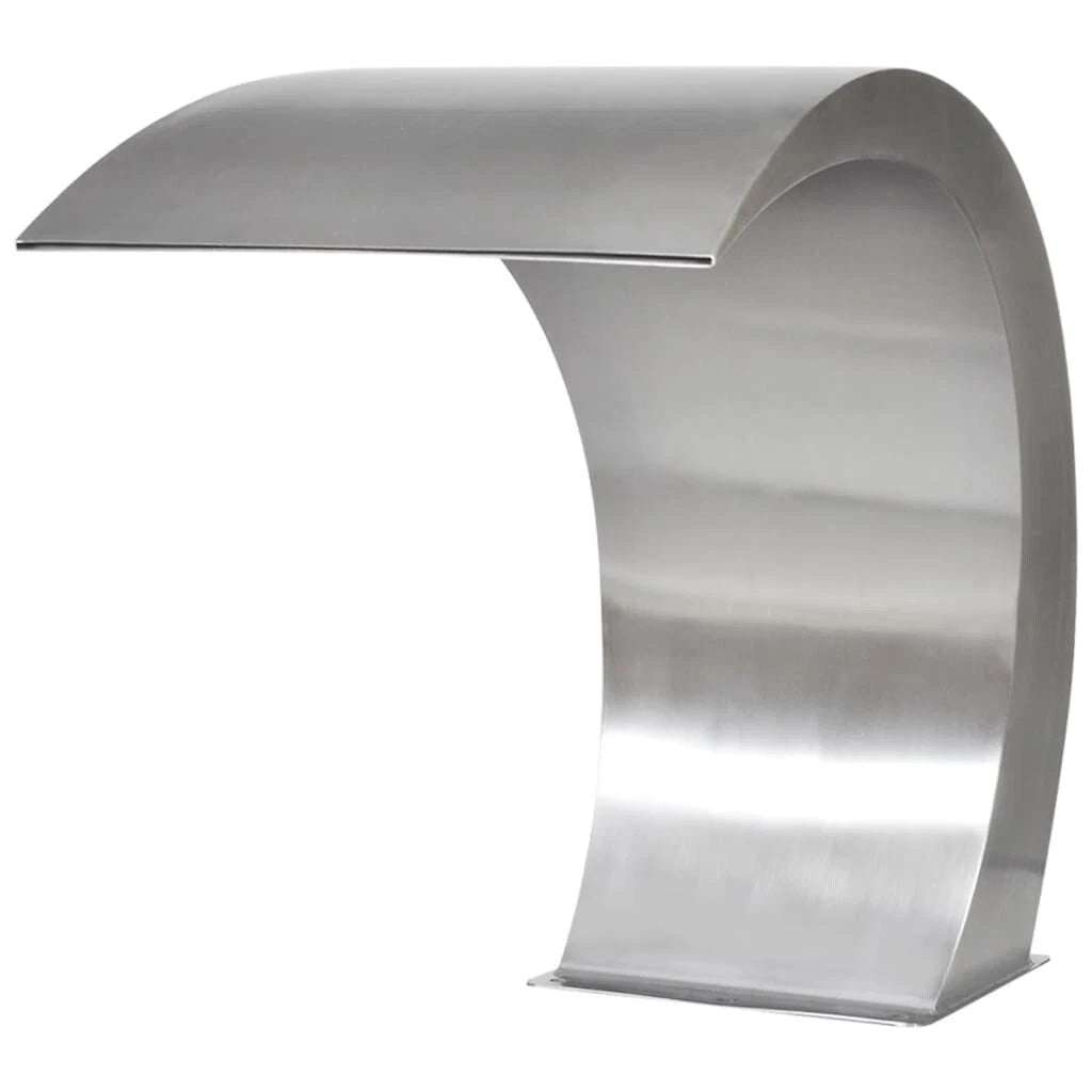 Garden Waterfall/Pool Fountain Stainless Steel. 45x30x60 cm