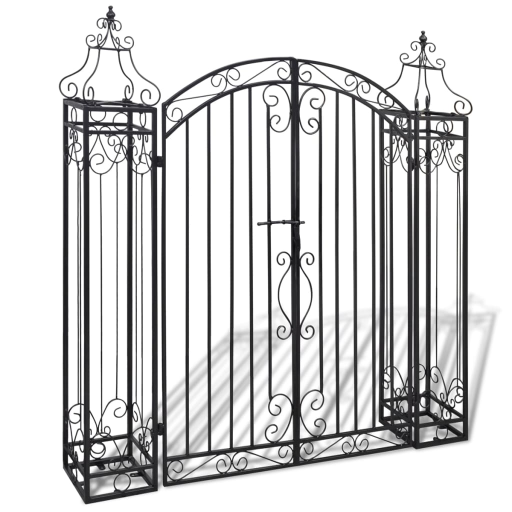 Rinji Ornamental Garden Gate - Wrought Iron  5 Sizes