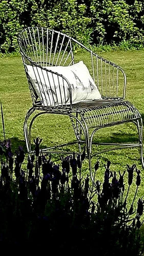 Zanova 3pc Wrought Iron Patio Garden Set
