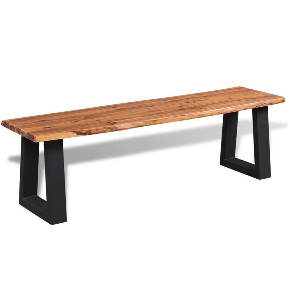 Modena Long Bench - Solid Acacia Wood