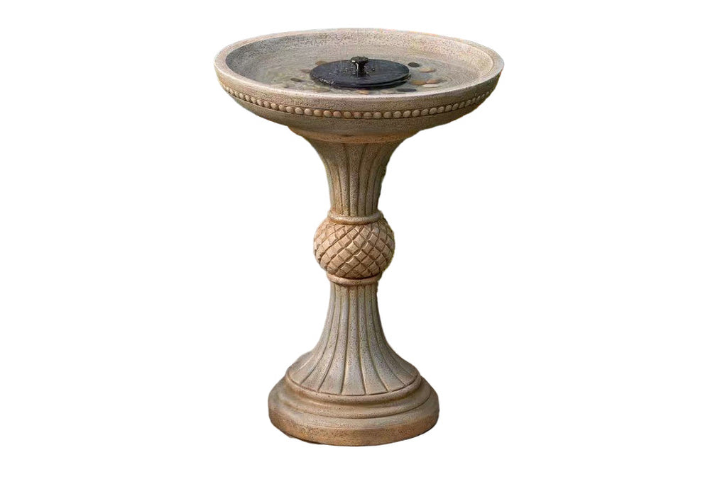 Gandolfo Solar Bird Bath Fountain