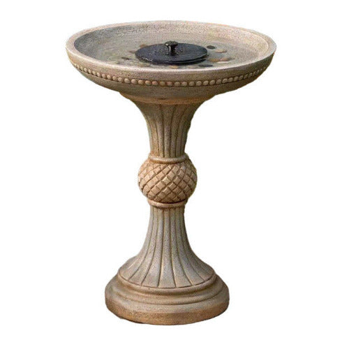 Gandolfo Solar Bird Bath Fountain