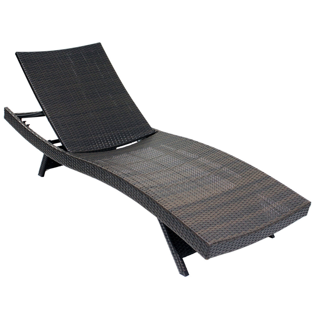 Palermo Woven Rattan Sun Lounge