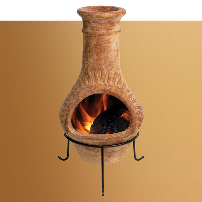 Tegucigalpa Volcanic Clay Chiminea