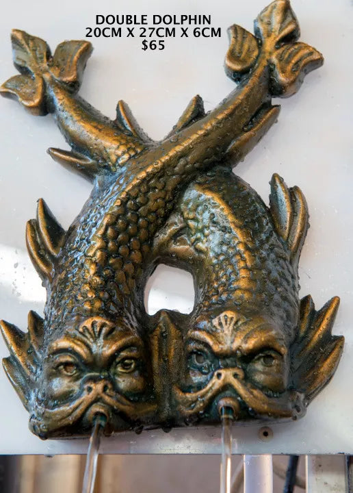 Grazie Outdoor Garden Tap/Spout. Grippo & Dolphin Design