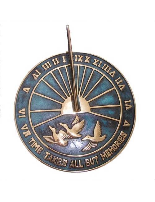 Loloo Polished Brass Sundial