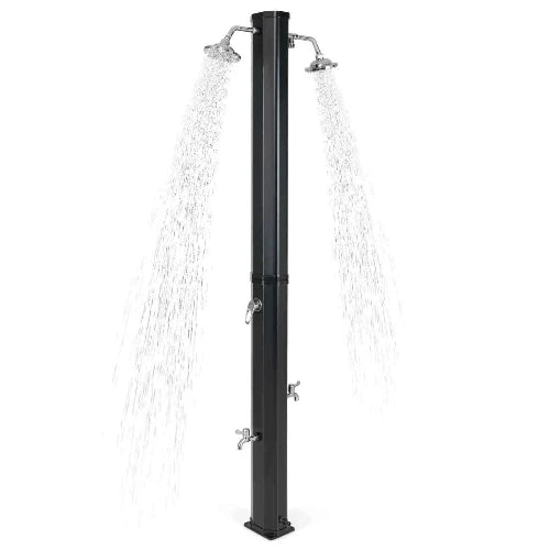 Onyx 2-Headed Outdoor Sola Shower 35L Max 60℃