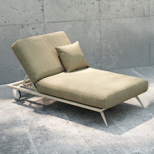 Acapulco Aluminium Alloy Single Sun Lounge