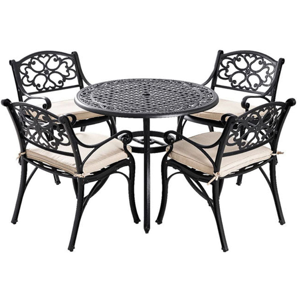 Myrina 5pc Cast Dining Set