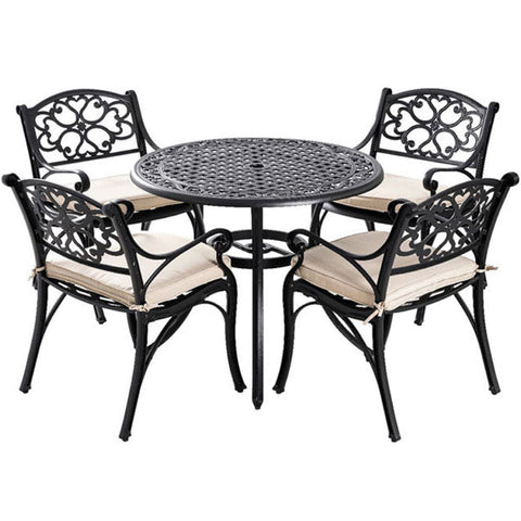 Myrina 5pc Cast Dining Set