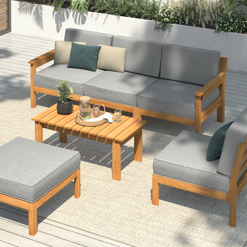 Samara 4pc Sofa Set for Garden & Patio